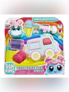 DohKins Ice Cream Truck & Baker Playset
